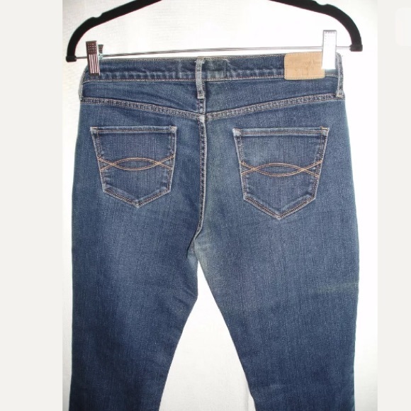 ABERCROMBIE & FITCH Blue Low Rise Jeans 4 - Picture 8 of 8